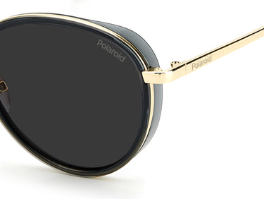 Men Polaroid Sunglasses: PLD 6150/S/X - Grey - SpecSMART Eye Clinic (Zoom View)